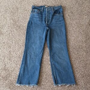 Levi’s Ribcage Boot cropped jeans